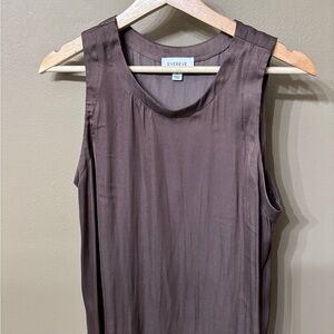 Evereve Women's Mauve Taupe Tank Top